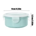 thumbnail image 3 of EGNMCR Kitchen Gadgets, Kitchen Accessories Mini Refrigerator Storage Box Small Lunch Box Kitchen Bento Box Plastic Storage Box Suitable For Cooked Food Preservation preservative boxs, 3 of 6