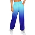 thumbnail image 6 of njshnmn Women Jogger Pants Petite Loungewear Trousers Regular with Pockets, M, 6 of 7