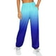 thumbnail image 5 of Pantalones deportivos Prolriy para mujer, de moda, informales, con estampado degradado, bolsillos, cintura alta, deportivos, para gimnasio, talla F XXL, 5 of 7