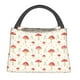 thumbnail image 1 of Fotbe Flat Mushrooms Bolsa Térmica Portátil con Estampado, Bolsa de Entrega de Alimentos Aislada, Bolsa Reutilizable de Gran Capacidad para Comidas y Supermercado, 1 of 6