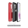 thumbnail image 3 of onn. Slim Rugged Phone Case for Samsung Galaxy A35 5G - Red/Gray, 3 of 8