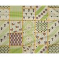 thumbnail image 4 of oneOone Polyester Lycra Pale Yellow Fabric Floral|Horse & Geometric Patchwork Sewing Fabric By The Yard Printed Diy Clothing Sewing Supplies 56 Inch Wide, 4 of 4