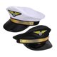 thumbnail image 1 of Flying Hat 2Pcs Adjustable Sailor Captain Hat for Costume Use, 1 of 5