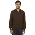 thumbnail image 3 of George Men's and Big Men's Jersey Quarter Zip Sweater, 3 of 3
