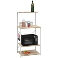 thumbnail image 6 of vidaXL Microwave Cabinet Black 23.6"x15.6"x48.4" Engineered Wood, 6 of 29