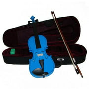 Best Merano Full Size Violins - Merano Merano MV300DBL 4/4 Full Size Blue Student Review 
