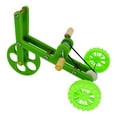 thumbnail image 2 of Green Parrot Bike Toy Bird Training Intelligence Accesorios para mascotas Creative Puzzle Bicycle Toy para Budgie Cockatiel Lovebird Conure Parakeet Zulema Bicicleta de loro, 2 of 8