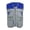 Dark Gray, variant on ZVNAΖH Mens Reflective Safety Vest Construction Workwear Stand Collar Zip Up Outerwear with Multi Pockets High Visibility
