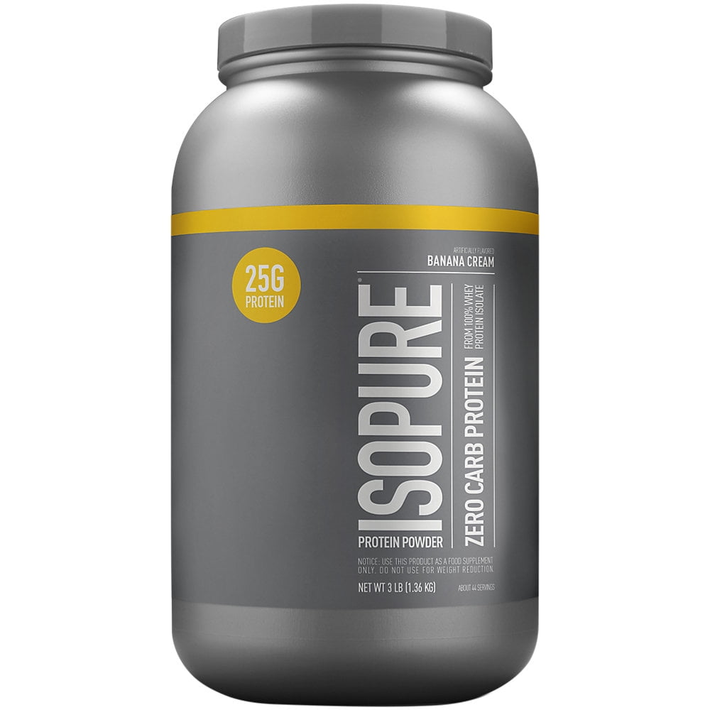 Isopure Zero Carb 32g Protein Ready-to-Drink, Whey Protein Isolate, Blue  Raspberry, 16 Fl Oz (12 Bottles)