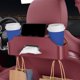 thumbnail image 5 of Organizador de Respaldo de Asiento de Coche Kusrkot Rojo, 5 of 8