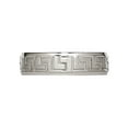 thumbnail image 2 of Mens Greek Key 6mm Titanium Satin-Polished Wedding Band, 2 of 4