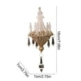 thumbnail image 3 of Kugisaki Christmas Acrylic Crystal Chandelier Model Ornaments, Hanging Pendant Christmas Scene Decoration Christmas Tree Window Car Interior Ornaments, 3 of 6
