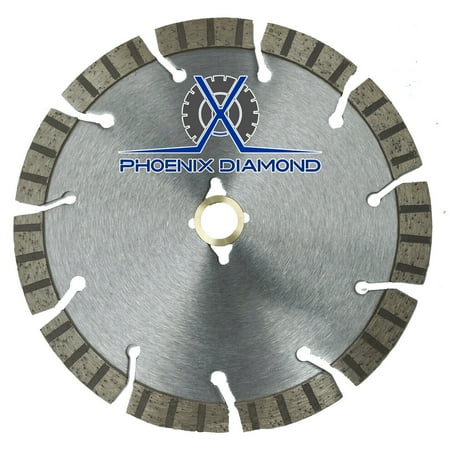 

5 Turbo Seg Diamond Blade Slanted Keyhole Gullet for Stucco Sandstone Roof Tile