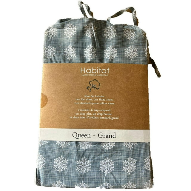Johnson Home 200 TC Bed Sheet Set - Printed Cotton Sheets