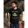 thumbnail image 2 of Space Legend T-Shirt Men -Image by Shutterstock, Male XX-Large, 2 of 4