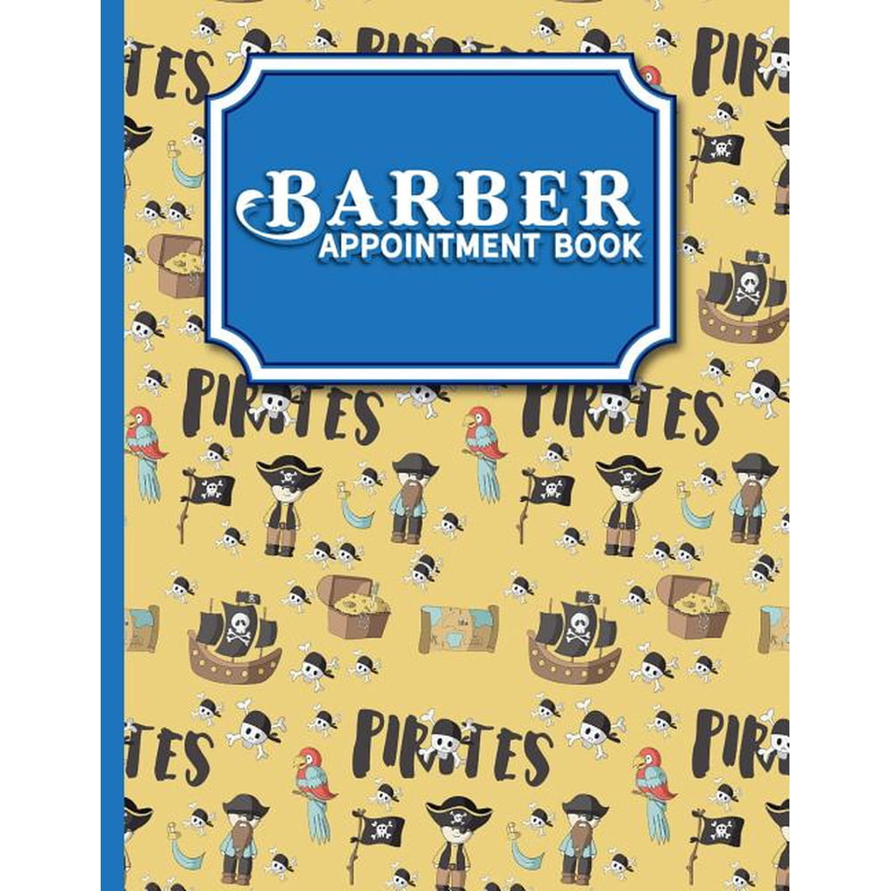 Barber Appointment Book: Barber Appointment Book : 7 Columns ...