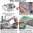 thumbnail image 3 of ShenMo Kitchen Sink Filter Basket, Multifunctional Corner Sink Filter Screen, Food Collector, Trash Can, Stainless Steel Drainage Basket, 3 of 5