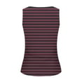 thumbnail image 5 of ZyeKqe Womens Ribbed Knit Tank Tops Crewneck Sleeveless Slim Fitted Shirts Striped Summer Casual Basic Tanks Tee Shirts, 5 of 5