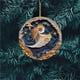 thumbnail image 1 of RKSTN christmas deals 8CM/3.14IN Christmas Mysterious Navy Blue And Gold Pendant Christmas Acrylic, 1 of 5