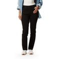 thumbnail image 1 of Levi Strauss Signature™ Women's Mid Rise Straight Jeans (Online only), 1 of 4