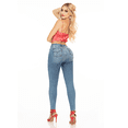 thumbnail image 3 of Jeans Skinny Estilo Colombianos De Mezclilla con efecto Push Up azul cielo 13, 3 of 5
