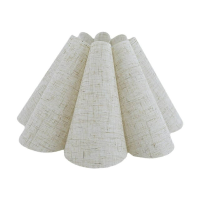koolsoo Cloth Petal Lampshade Easy Assembly Chandelier Shades for Hotel Home Bedroom Pattern