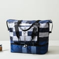 thumbnail image 3 of Bolsa de lona de moda de asas de separación seca y húmeda portátil plegable para gimnasio JShteea Para Estrenar, 3 of 9