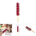 thumbnail image 4 of Cascabeles Amonsee Instrumentos Musicales para Fiestas Para Bailar Madera + Acero inoxidable 26 x 6 cm, 4 of 7