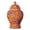 orange, variant on Chinoiserie Ceramic Ginger Jar with Lid, Airtight Decorative Storage for Tea, Candy, Flowers