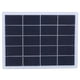 thumbnail image 1 of 2024Panel solar de silicio policristalino de 3 W y 5 V Cargador de salida de CC Batería Luz de jardín para exteriores, 1 of 5
