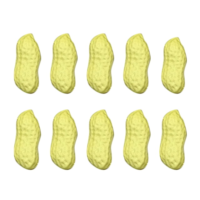 Miangastore Modèles de Simulation D\'arachide Kaki 10 Pcs 1.6X0.4X0.4In Plastique