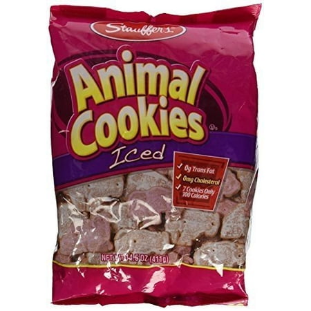 Stauffer's Iced Animal Cookies, 14.5 Oz.(Pack of 4) - Walmart.com