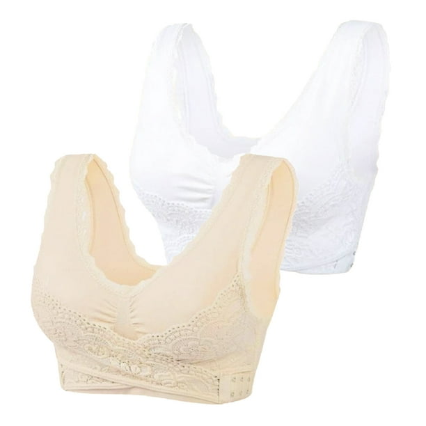 nsendm Female Underwear Adult under Control Maternity Bra 2PC