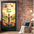 thumbnail image 4 of Easter Cross Sunrise Celebration Background Backdrop Banner Church Fellowship Outdoor Decoration Worship Event Spring Gathering Religious Ceremony Christian Display, 4 of 4