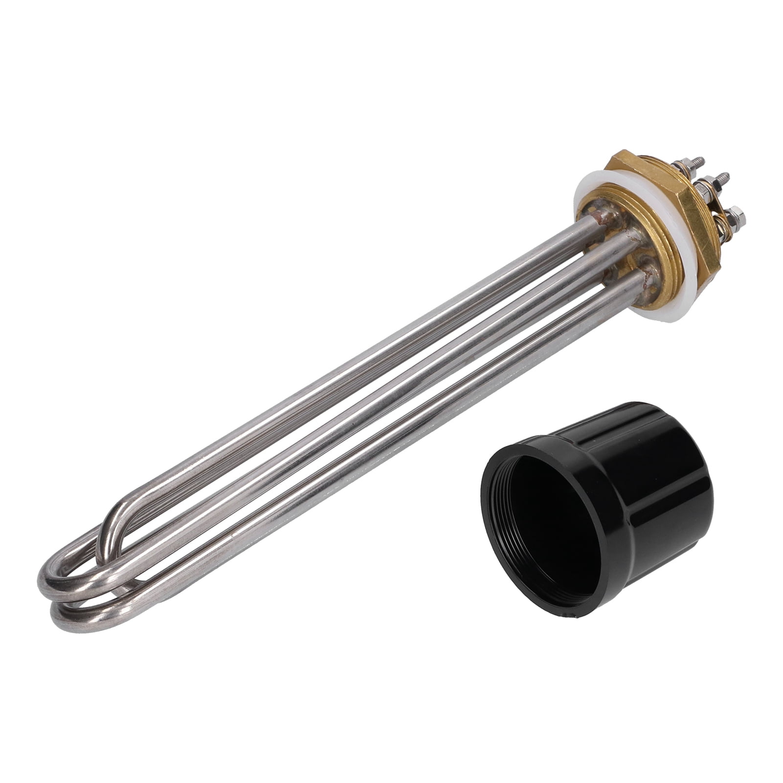 Electric Heating Rod, Waterproof Boiler Submersible Water Heater Insulation  With Silicon Sealing Gasket For Steam Table For Incubator For Greenhouse  9KW 1.5in BSP - Walmart.com