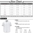 Mrigtriles Men's Shirts Big and Tall Button Down Short Sleeve Shirt