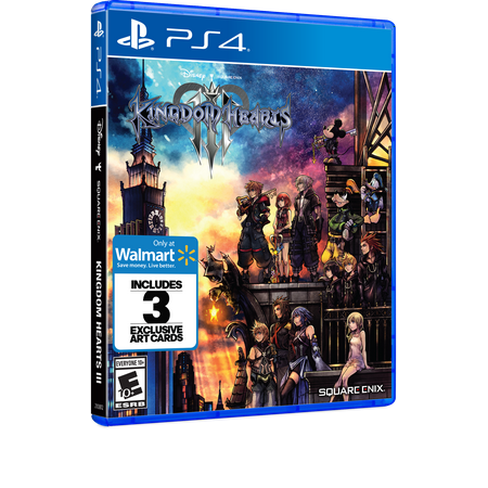 Walmart Exclusive: Kingdom Hearts 3, Square Enix, PlayStation 4, (Best Kingdom Hearts Game)