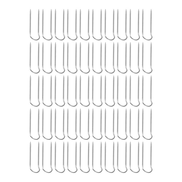 Alfileres de costura para tela de 0,9 pulgadas para manualidades, alfileres de acolchado para labores de aguja Argenta 50 piezas