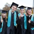 thumbnail image 6 of Endea Graduation Turquoise Graduation Stole, 6 of 7