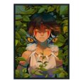 thumbnail image 2 of Hilo de Bordar 1 Princesa Mononoke Full Eco-algodón 11CT Punto de Cruz Estampado Hugtrwg Para estrenar, 2 of 9