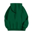thumbnail image 6 of BLTIBY 2024 Hoodies Sweatshirts for Women Autumn Winter Long Sleeve Solid Colour Pullover Shirts Tops Loose Casual Soft Comfortable Green L, 6 of 7