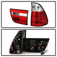 thumbnail image 2 of For 01-05 BMW X5 E53 Sonar Euro Tail Lights (Red/Clear) YD-ALT-BE5300-RC, 2 of 4