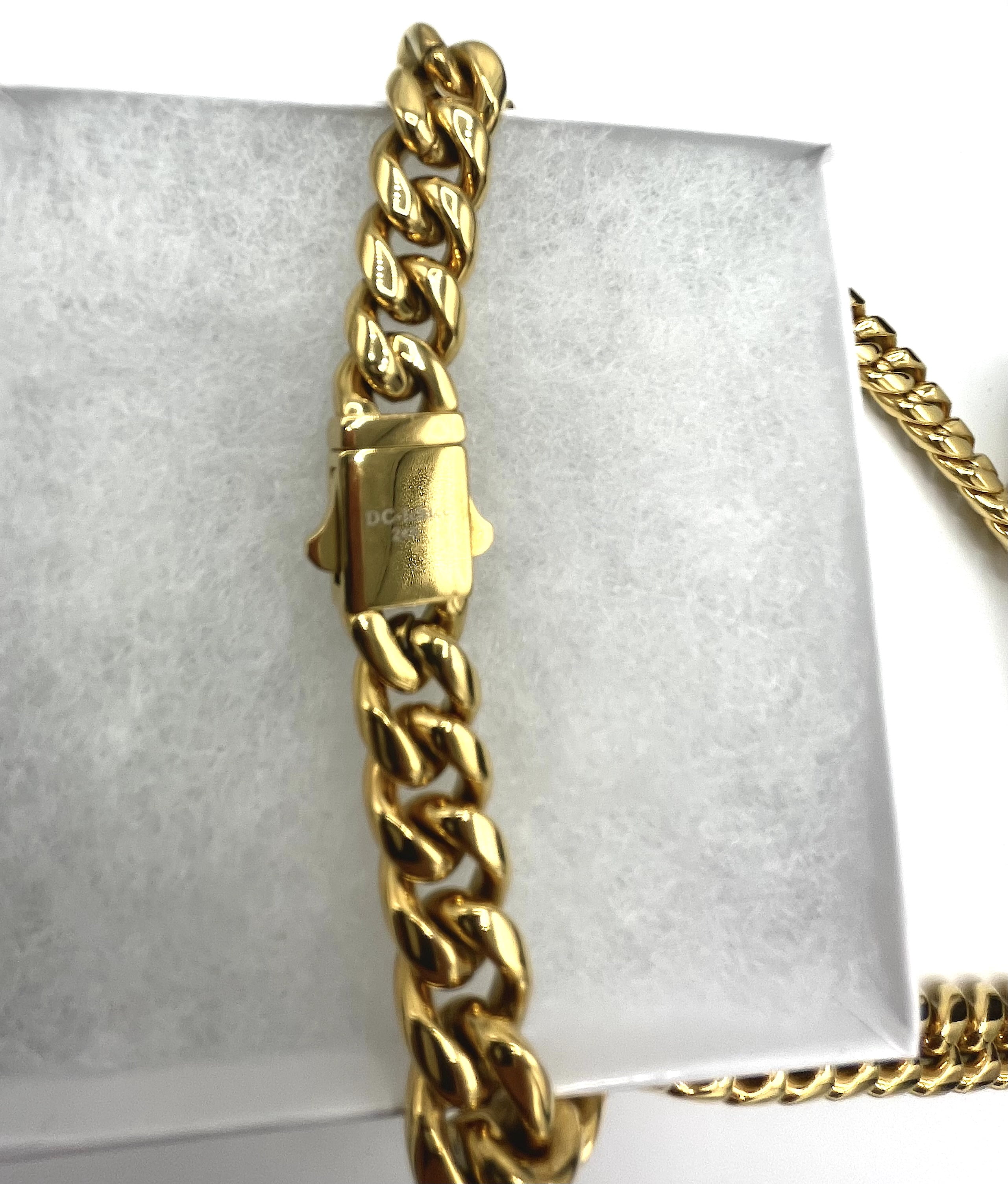Source Cubin link Jewelry collier collar cubano Gold Miami Iced Out chain  cadenas cubanas de or Men's Hip hop Cuban Link Chain Necklace on  m.