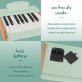 thumbnail image 4 of Piano de madera WOODENFUN de 18 teclas digitales para niños de 3 años y más, 4 of 6