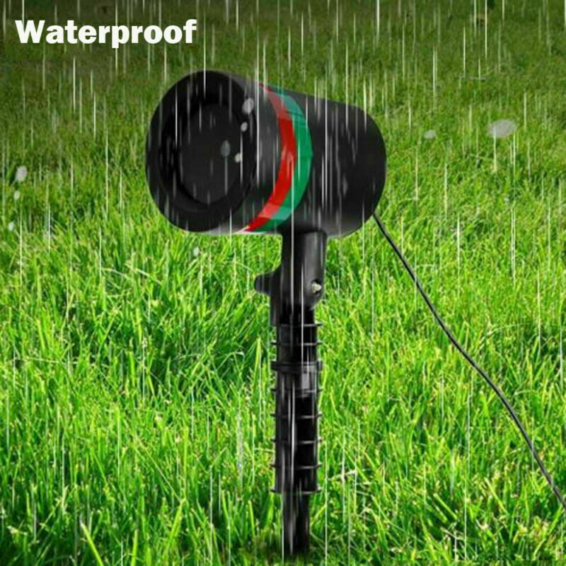 Christmas Laser Projector Star LED Shower WaterProof OutdoorIndoor Motion show 