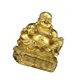 thumbnail image 2 of Estatua de Buda sonriente, adorno Fenshui, decoración del hogar, escultura de estatuilla de latón para oficina, granja, entrada, inauguración de la 20cmx21cmx25cm, 2 of 8