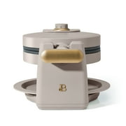 Beautiful Rotating Belgian Waffle Maker, Porcini Taupe by Drew Barrymore