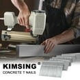 thumbnail image 5 of KIMSING 14 Gauge 2'' Length Concrete Nails 800 PCS/BOXS, Buy 2 Boxes Get 1 Free, ST50 Concrete T-Nails for Concrete Nailers Smooth Shank, 5 of 8