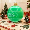 thumbnail image 6 of Inflatable Christmas Ball Decoration, PVC Holiday Yard Inflatable for Outdoor Garden Lawn Indoor Party Festival, Large Air-Filled Sphere Ornament with LED Lights for Xmas Decor, 6 of 6