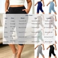 thumbnail image 3 of Szhihuiw Leggings for Women Plus Size Fashion Side Slit High Waisted Capri Pants Casual Womens Trousers with Pockets, 3 of 8